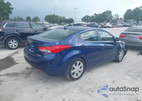 2013 Hyundai Elantra Limited from USA, damaged, VIN KMHDH4AE0DU714619